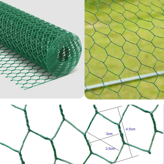 Large 2.2x1.4x1.75M Walk-in Steel Metal Chicken Coop Run Enclosure Poultry Cage