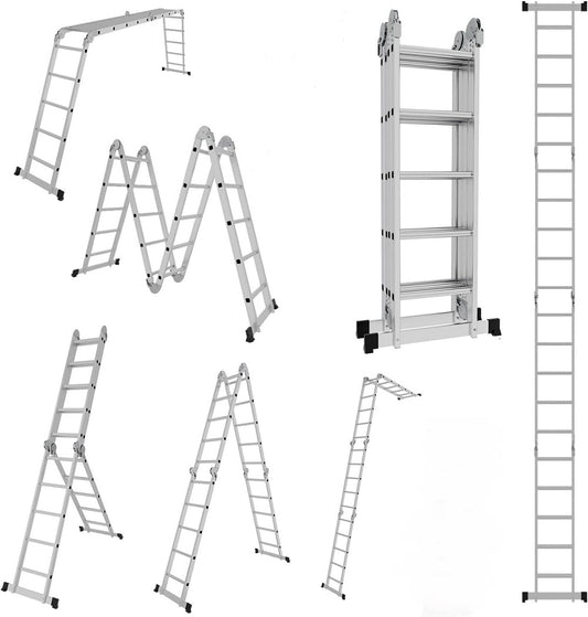 5.8M Multi Purpose Adjustable Aluminum Ladder
