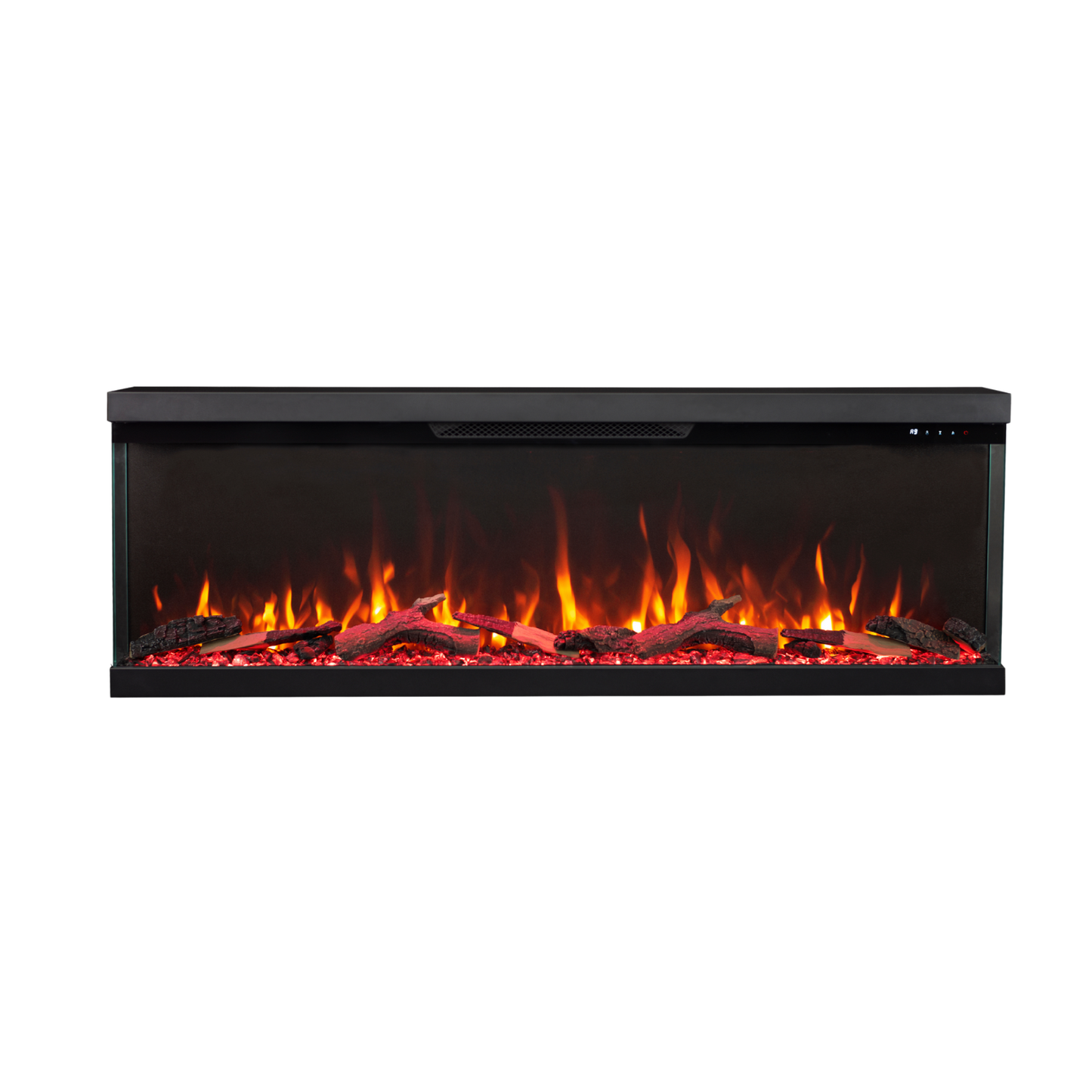 Longford 72" Three Sided Built-in Recessed / Wall mounted Heater Electric Fireplace
