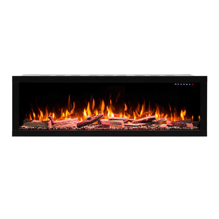 Avalon 59" Extra Deep Built-in Recessed Electric Fireplace