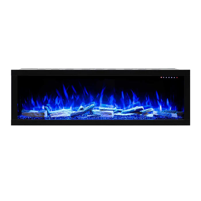 Avalon 59" Extra Deep Built-in Recessed Electric Fireplace