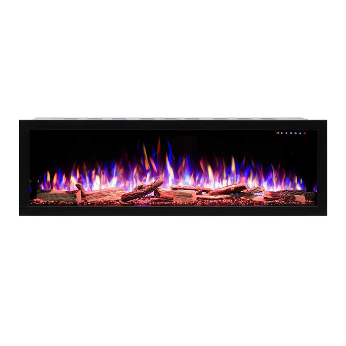 Avalon 59" Extra Deep Built-in Recessed Electric Fireplace