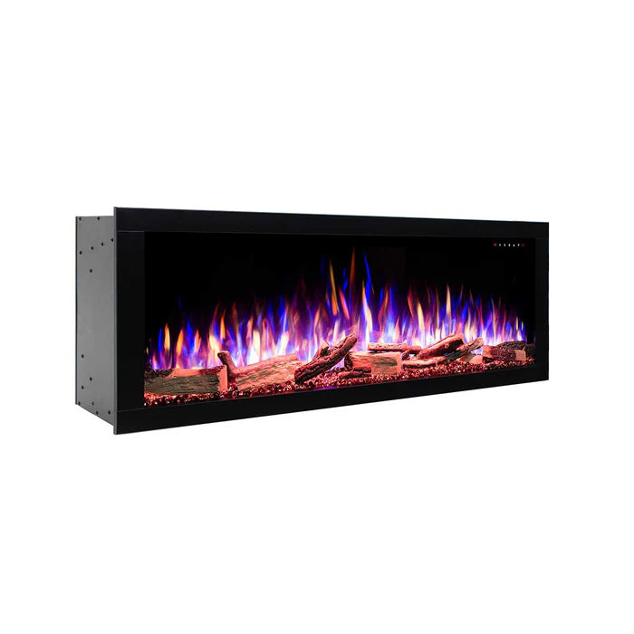 Avalon 59" Extra Deep Built-in Recessed Electric Fireplace
