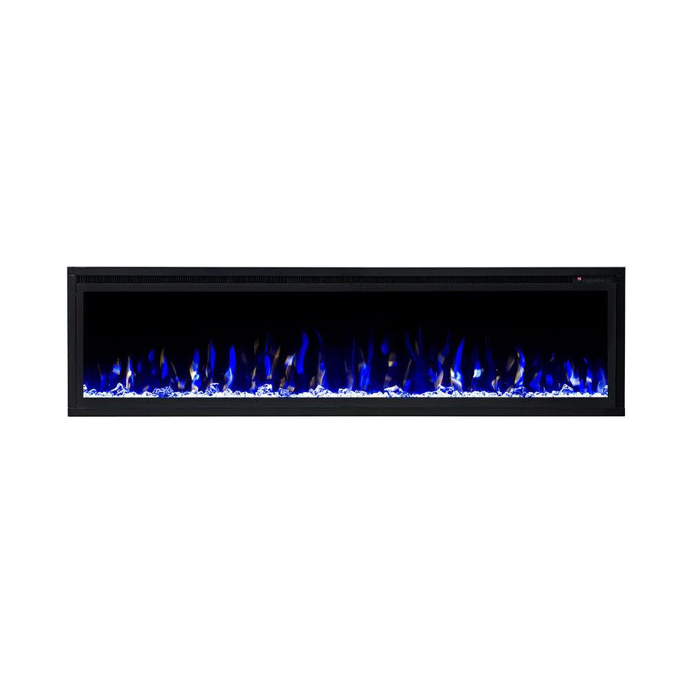 Horizon 65" Slim Trim inch Built-in Recessed / Wall mounted Heater Electric Fireplace