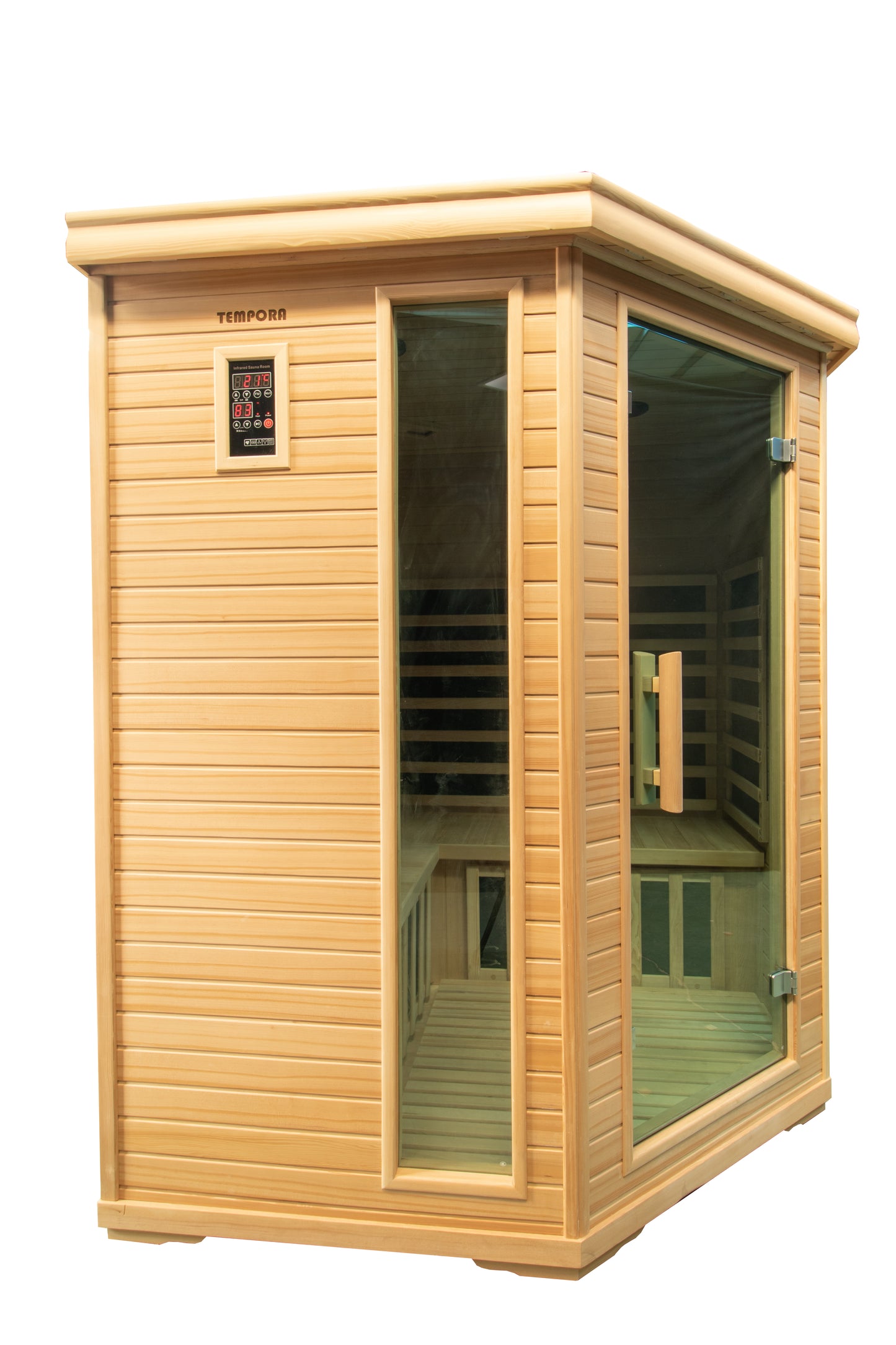 5-Person Luxury Indoor Carbon Fibre Corner Infrared Sauna 005C