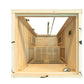 New Model 2 Person Luxury Indoor Carbon Fibre Infrared Sauna 10 Heating Panels