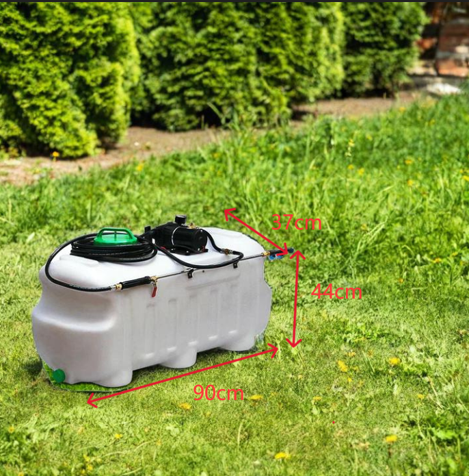 100L 12V Weed Sprayer Tank 5M Boom Garden Spray