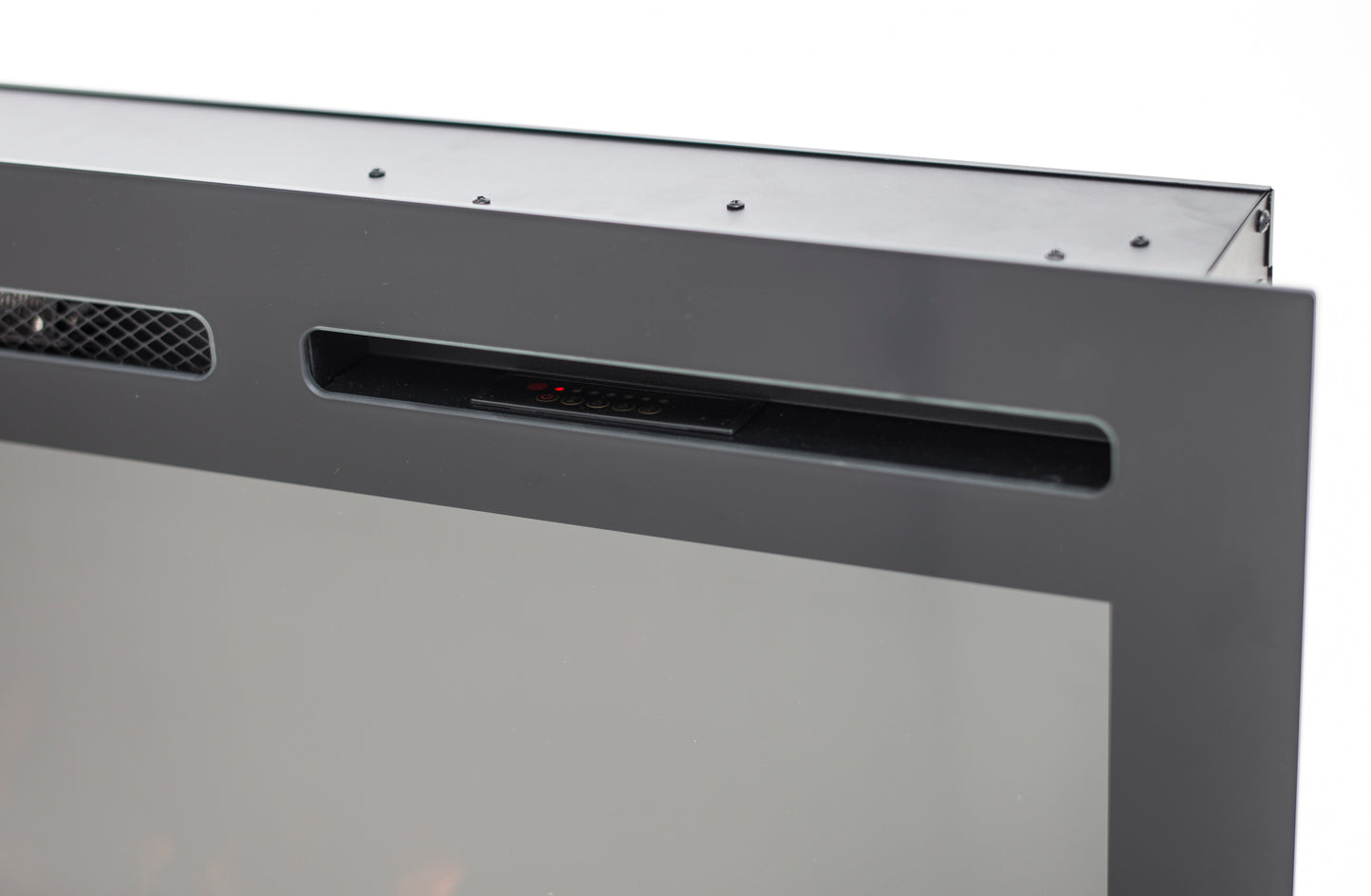 Victoria 55" Black Built-in Recessed / Wall mounted Heater Electric Fireplace