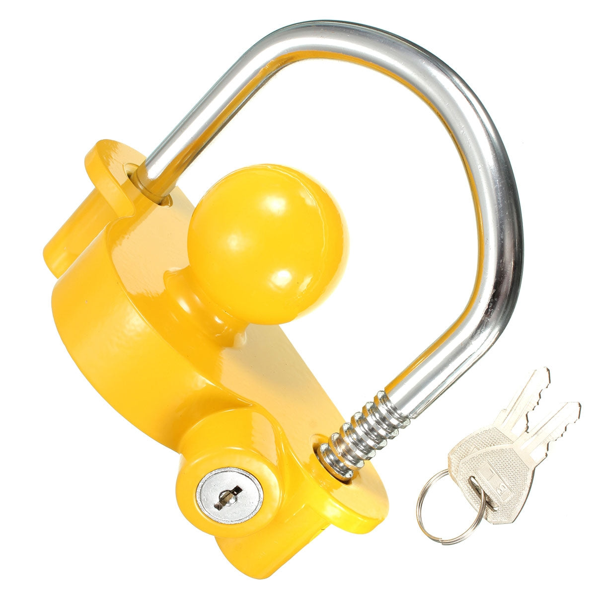 Trailer Coupling Lock Universal Tow Ball Caravan Camping Anti Theft