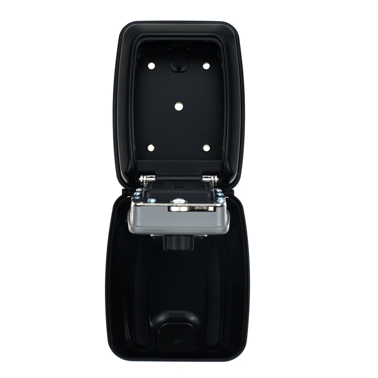 Car Window Punch Button Lock Box Key Storage Lock Box Safe with Protective Cover to Hang