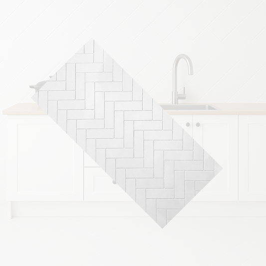 1000mm Width Interior Complicated Cutline Waterproof PVC Wall Panel Cheveron White Gloss