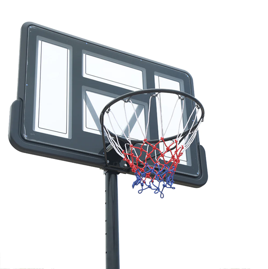 Adjustable 1.5m-3.05m Portable Kids Basketball Hoop System Stand Hoop Net Ring Rim Outdoor Sports