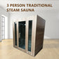 4 Person Indoor Traditional Steam Sauna 004S