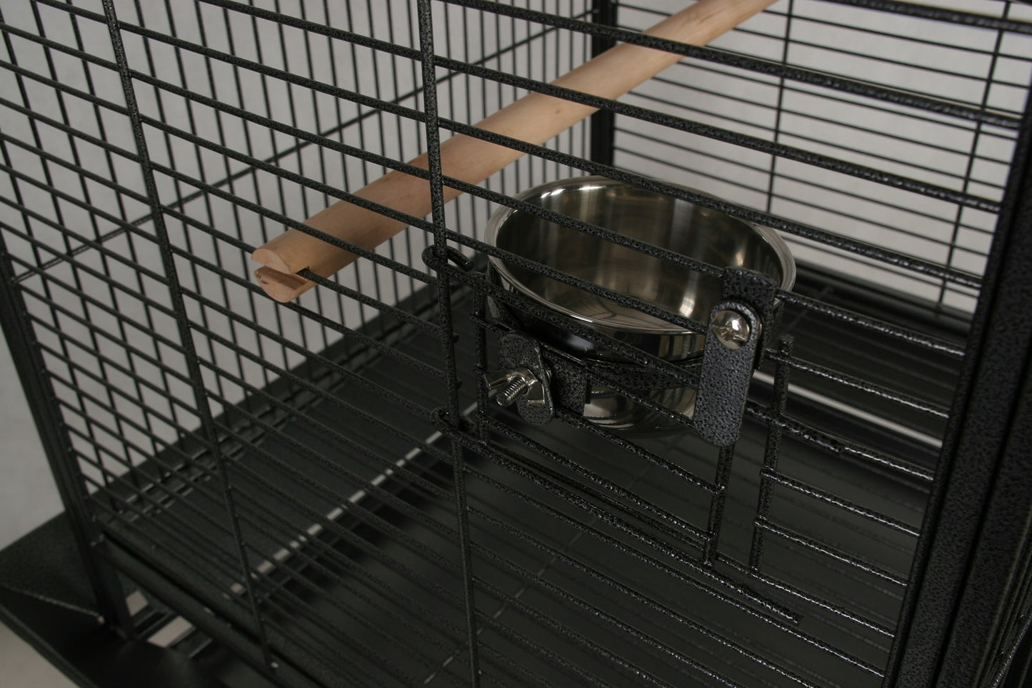 Medium Open Top Bird Parrot Cage With Stands Wheels 168cm High