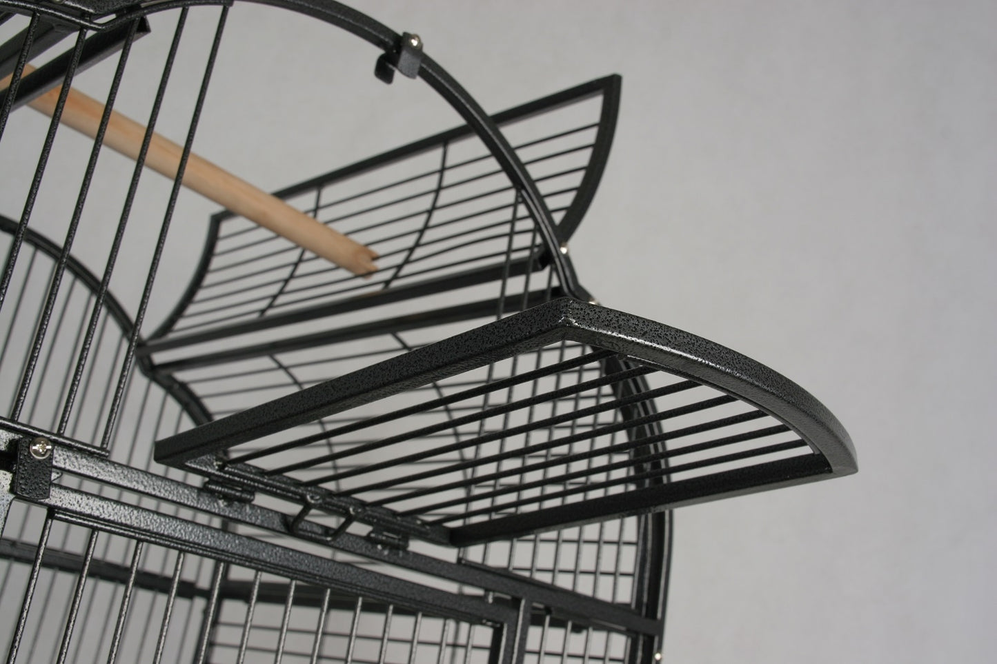 Medium Open Top Bird Parrot Cage With Stands Wheels 168cm High