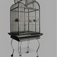 Medium Open Top Bird Parrot Cage With Stands Wheels 168cm High