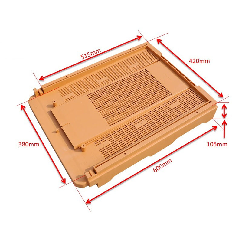 3 Layer Solid Insulation Plastic Beehive