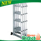 Adjustable Aluminium Extension Multi Purpose Ladder 4.7 Meter