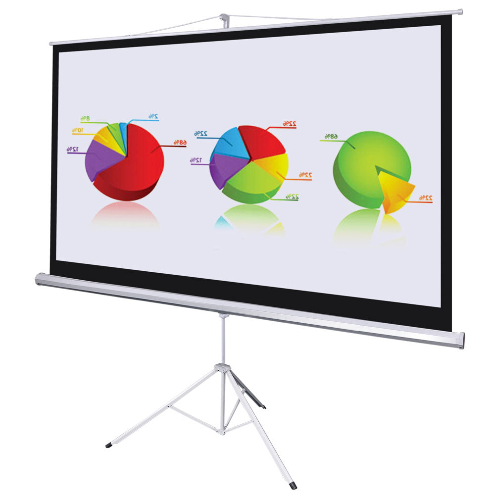 100" (4:3) Tripod Projection Projector Screen