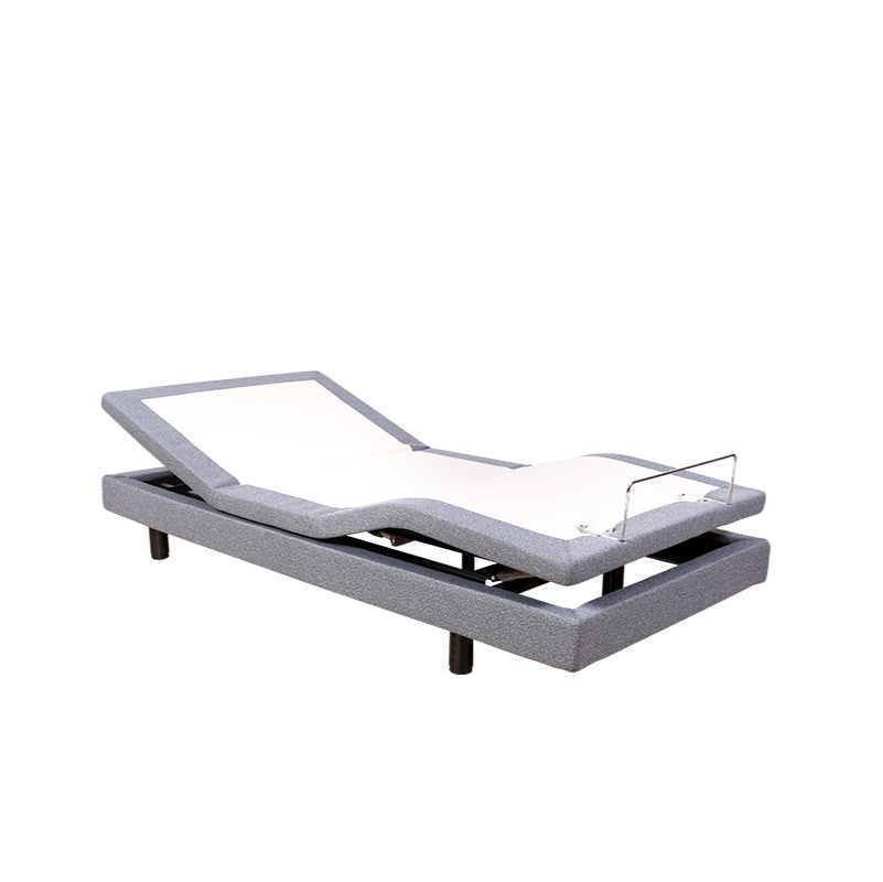 Electric Adjustable Bed Base Grey Single 210