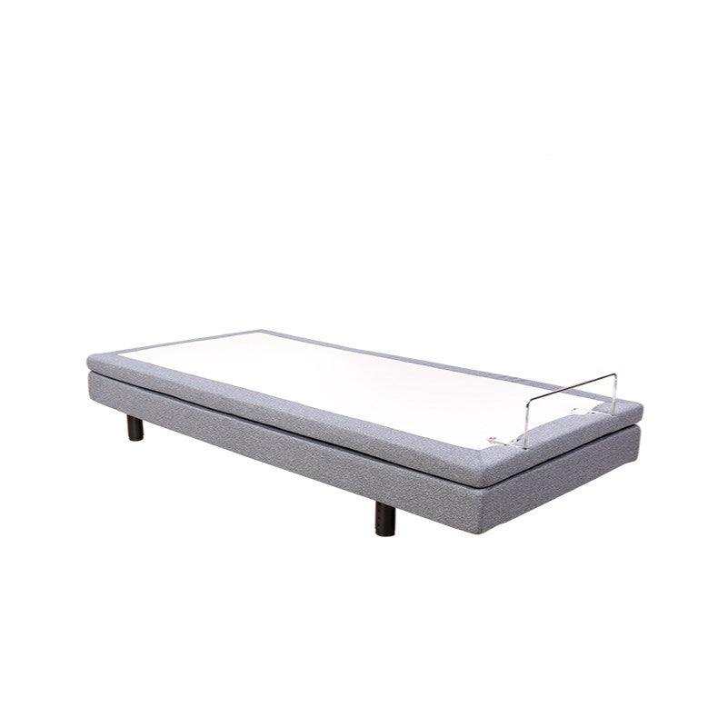 Electric Adjustable Bed Base Grey Single 210