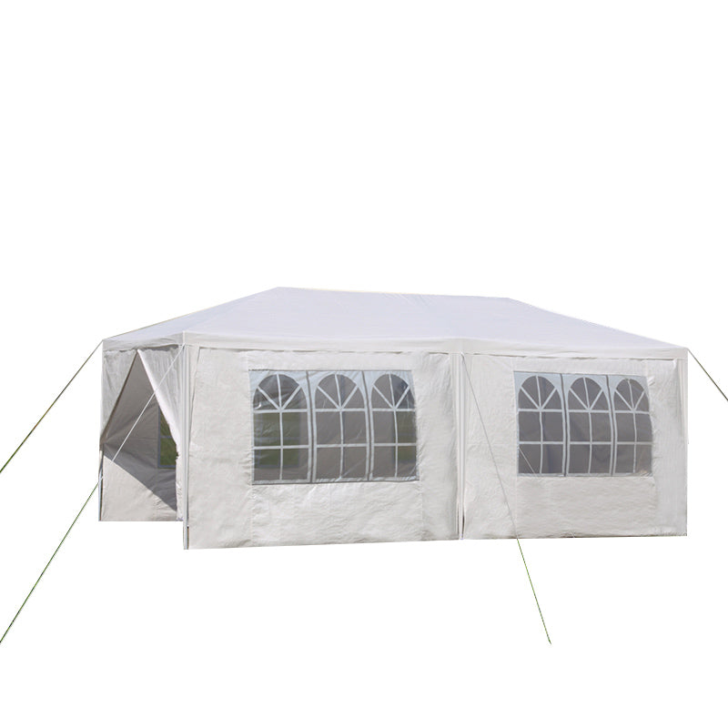 Gazebo Outdoor Marquee Party Tent 3m x 6m White Cooper