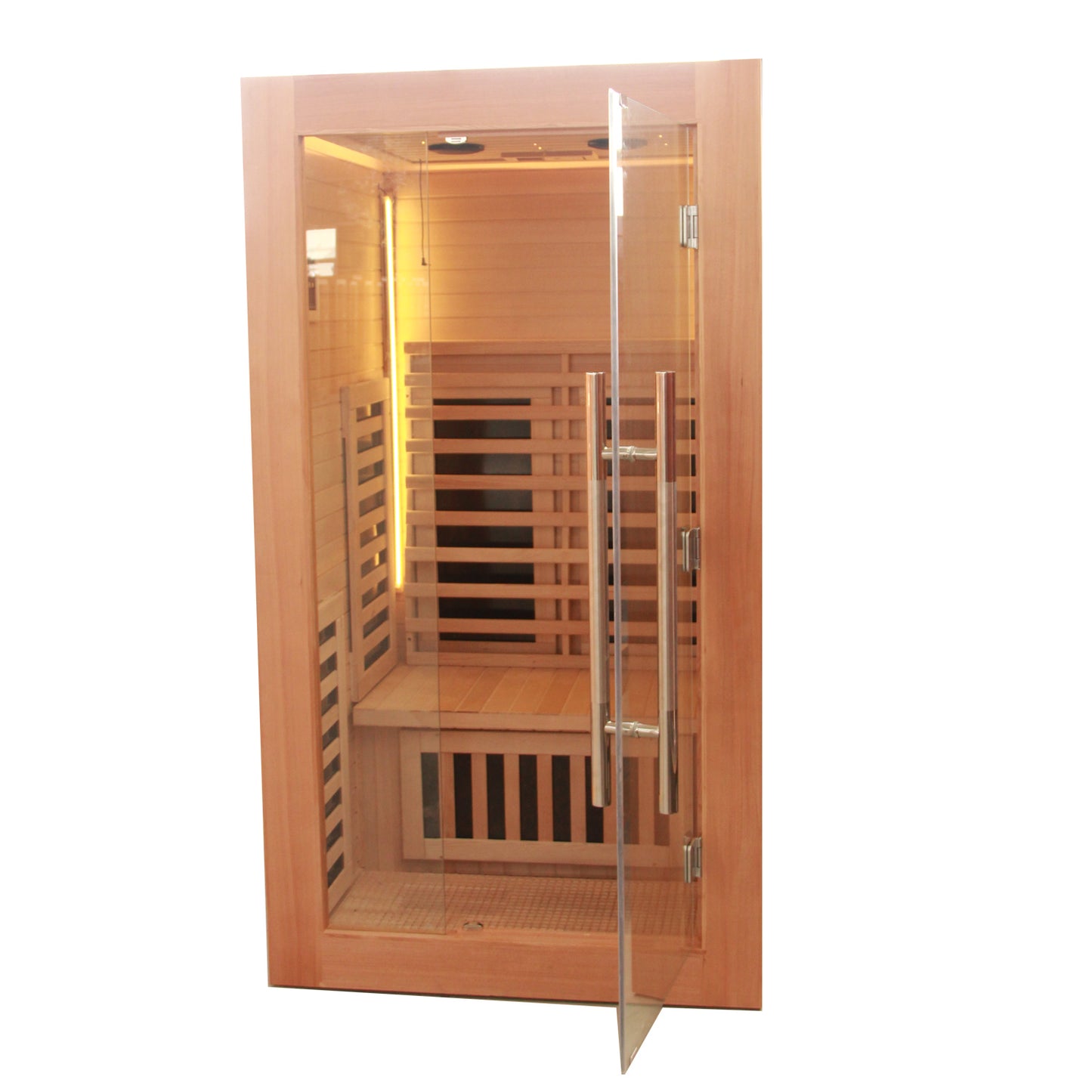 New Model 2 Person Luxury Indoor Carbon Fibre Infrared Sauna 10 Heating Panels