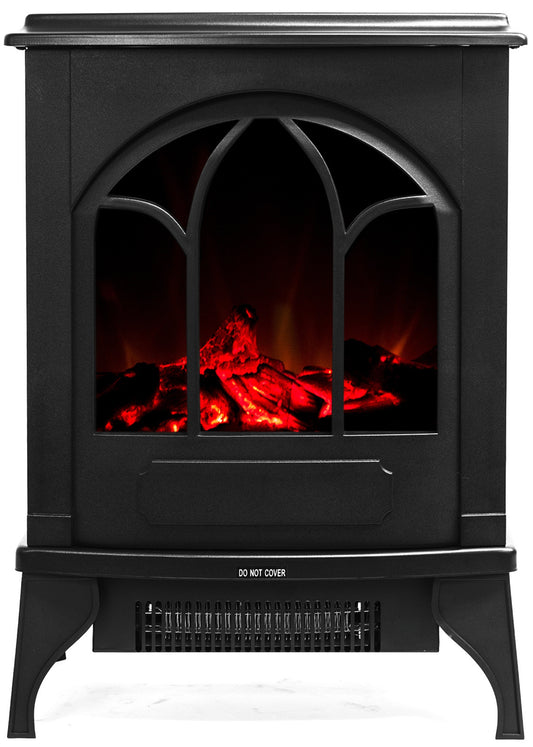 16" Free Standing Electric Fireplace Heater 01