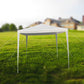 3x3m White PE Easy Up Outdoor Party Market Gazebo With Side Wall Marquee Canopy Tent