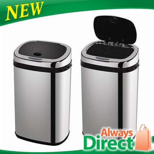 Kitchen Office Sensor Rubbish Bins Trash Can 42L