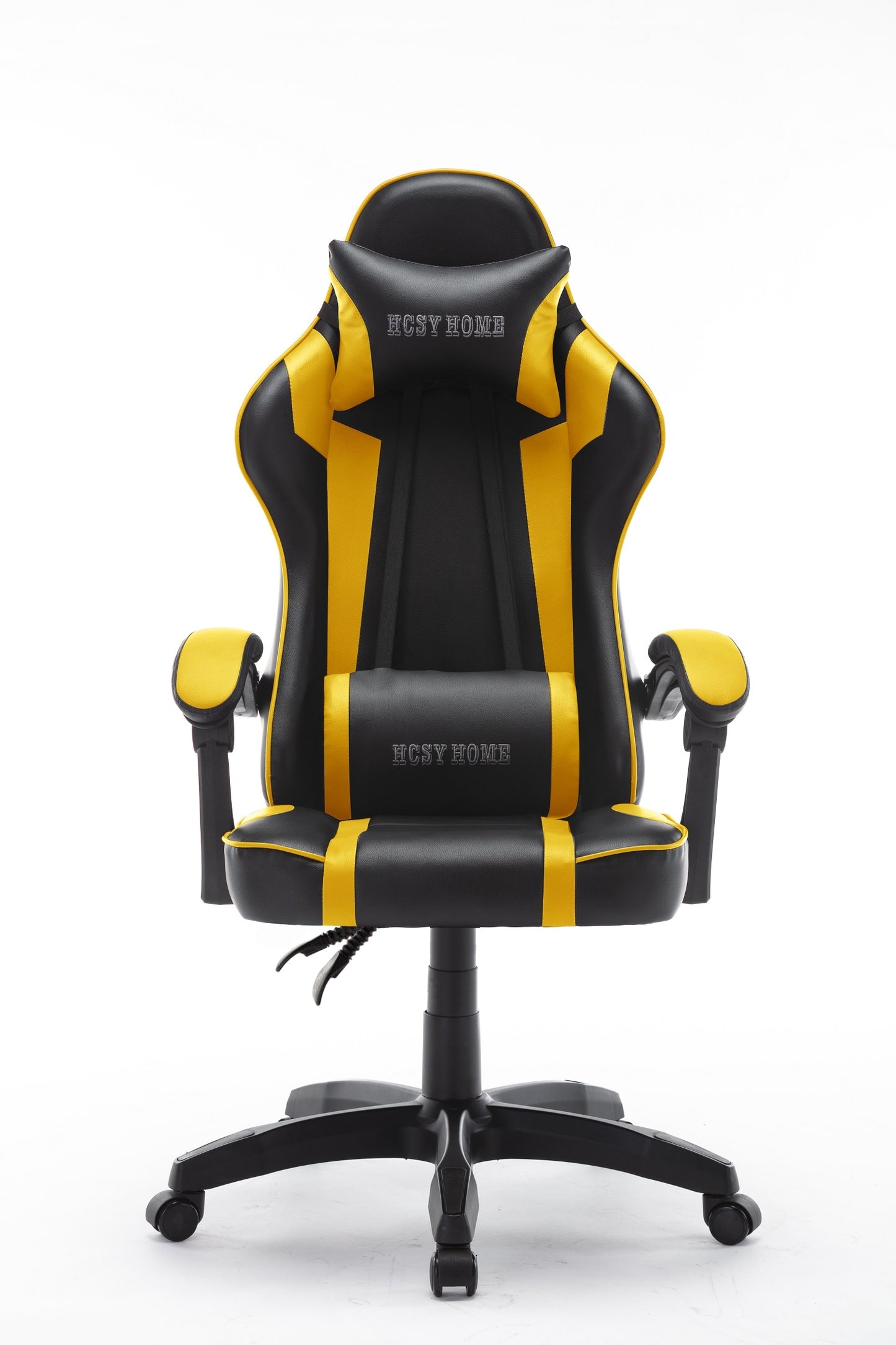 High Back Ergonomic Gaming Office Executive Racing Chair Seat - Yellow