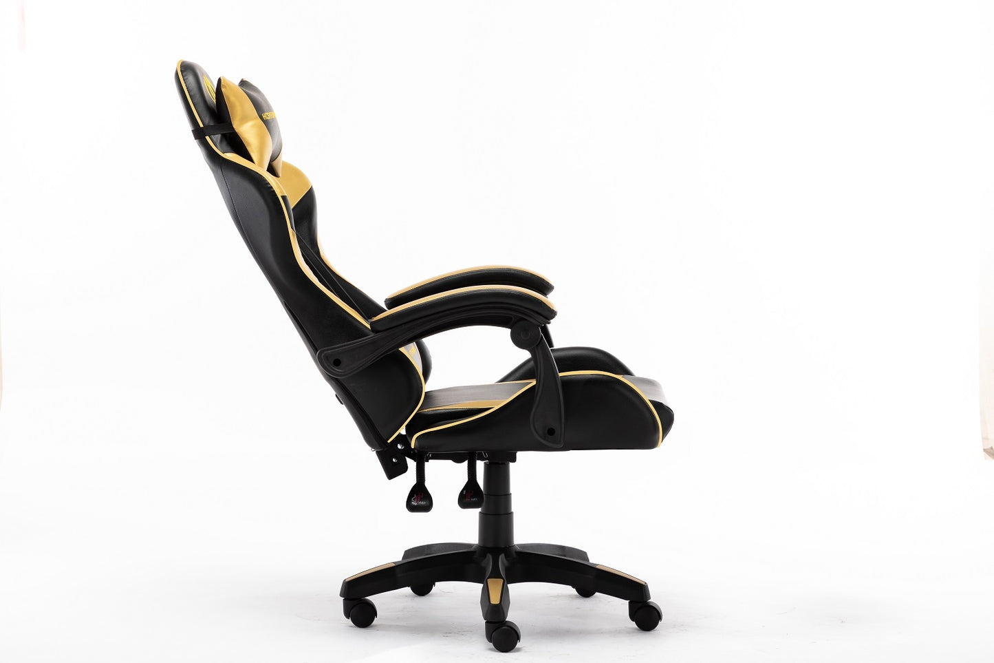 High Back Ergonomic Gaming Office Executive Racing Chair Seat - GOLD