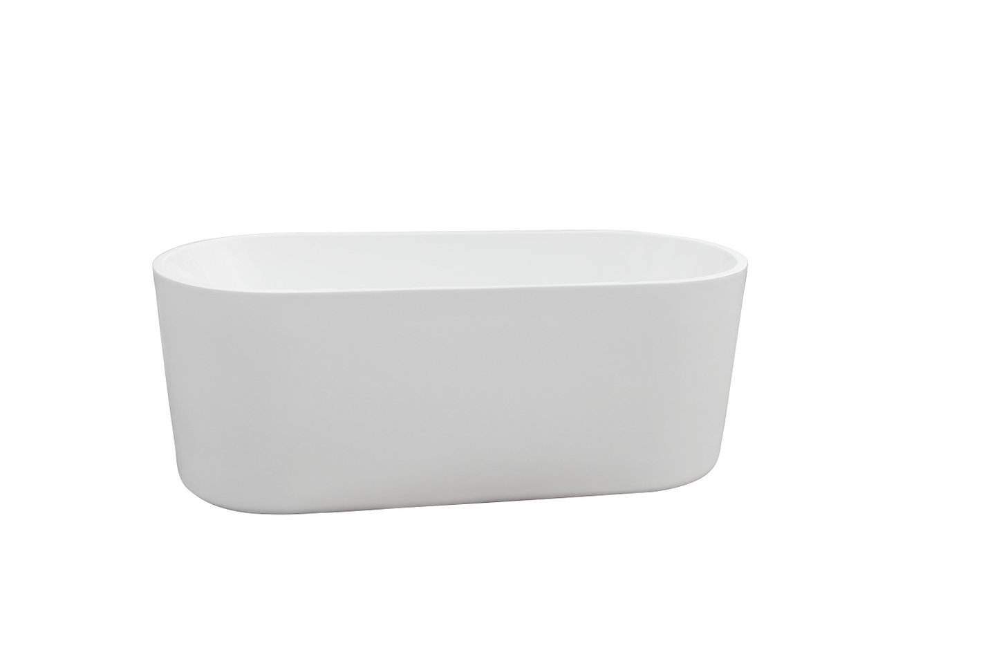 Bathroom Free Standing Bath Tub 1600x700x580mm Freestanding (7109)