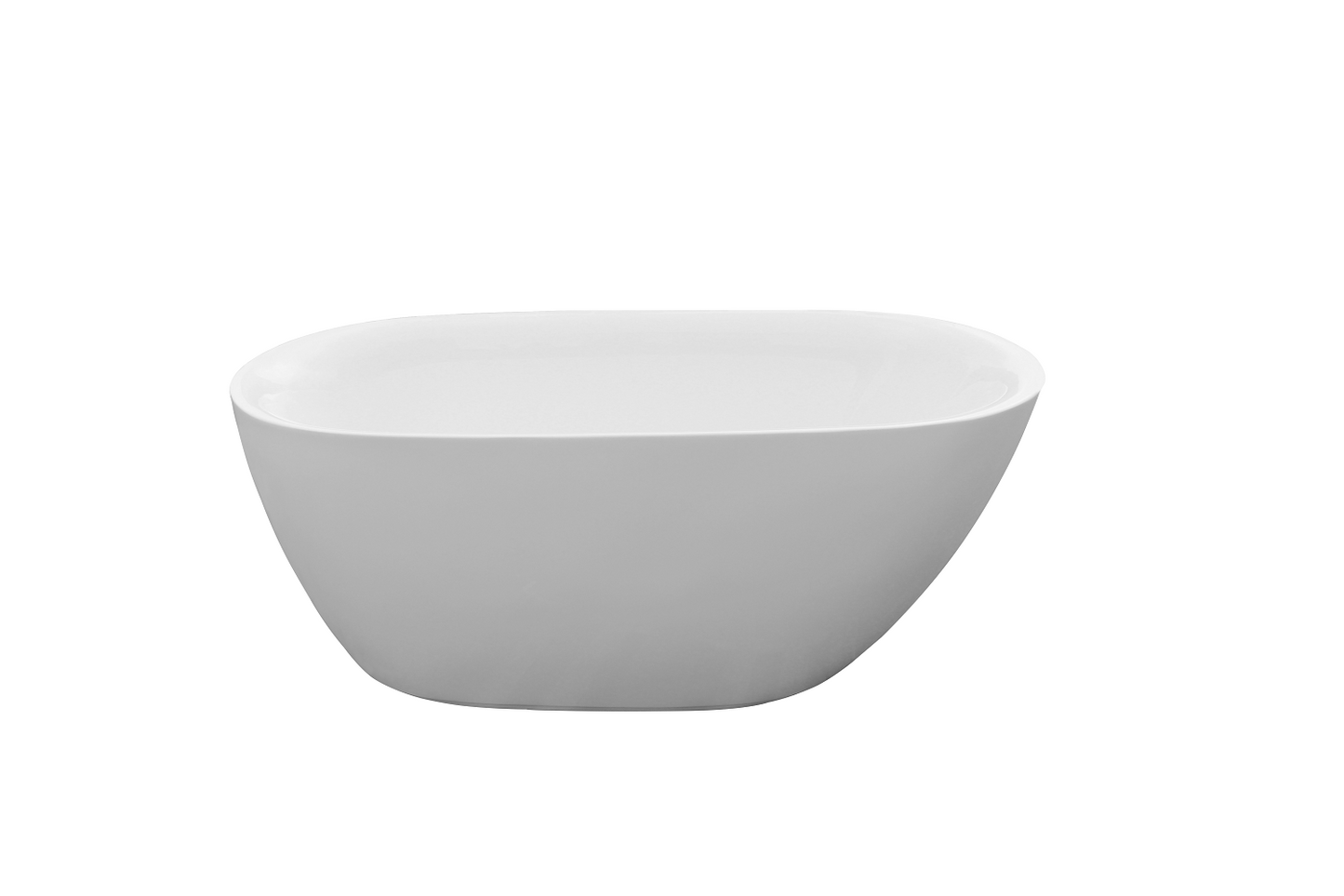 Bathroom Acrylic Free Standing Bath Tub 1500 x 750x 6000MM Freestanding egg (7123)