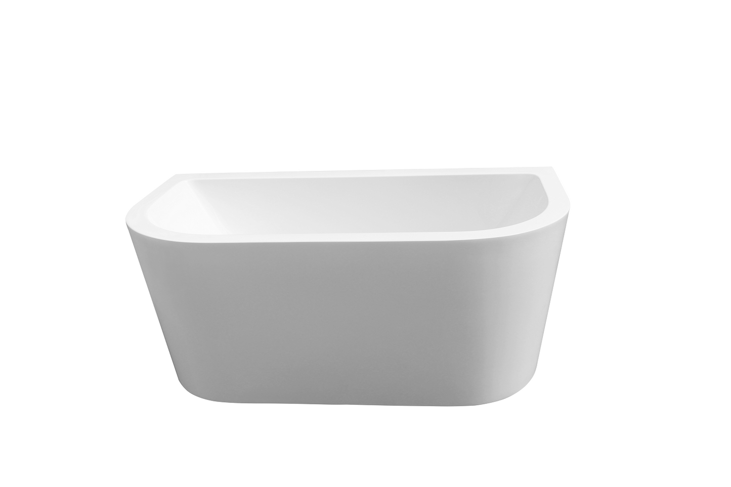 Bathroom Acrylic Free Standing Bathtub Bath Tub back to wall Freestanding1500 x 800 x 600MM (7110)