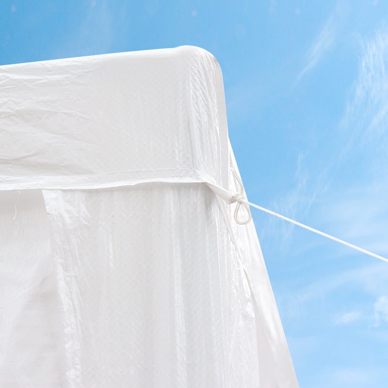 Gazebo Outdoor Marquee Party Tent 3m x 6m White Cooper