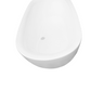 Bathroom Acrylic Free Standing Bath Tub 1700x750x600MM Freestanding Egg (8014)
