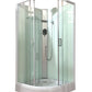 Pre-order Shower Screen Cubicle Enclosure W/T Base Bathroom 800x800x2300mm White 8225A