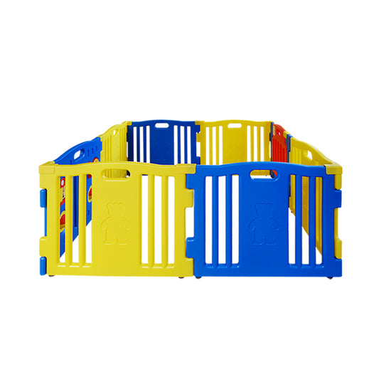 Sided Plastic Playpen Safety Gate Baby Toddler Child 8 panel 1.6x1.6m 3 shapes