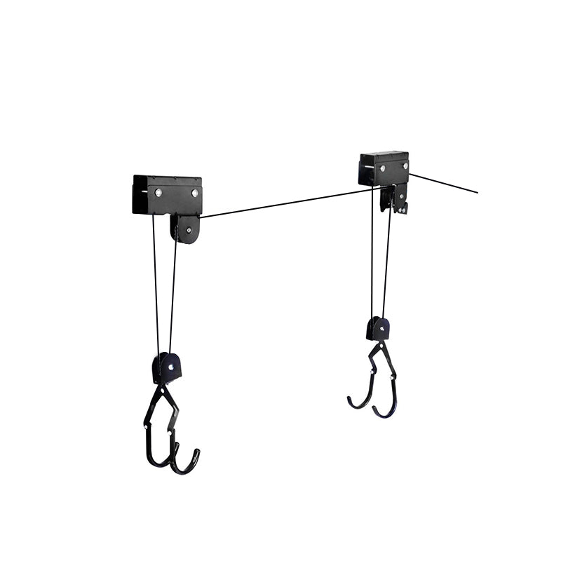 Kayak Hoist Bike Lift Pulley System Garage Ceiling Storage Rack Capacity 60KG