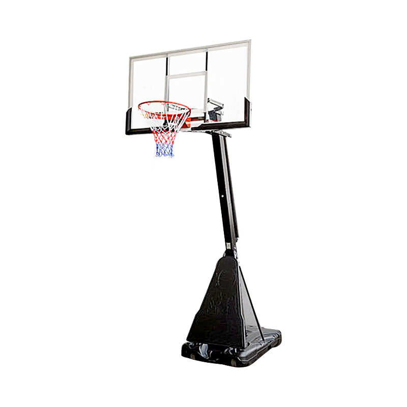 54 inch Portable Basketball Ring System Slam Dunk Height Adjustable (2.3m-3.05m) with Stand Ring Net