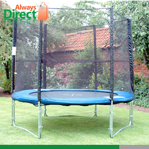 8 FT Trampoline with Safety Net and Ladder