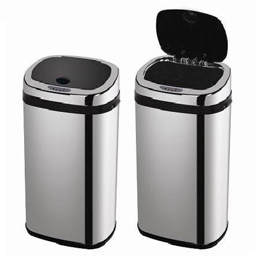 Stainless Steel Sensor Bin for Kitchen Office 50L