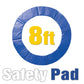 8 Feet Supreme Blue Trampoline Safety Pad
