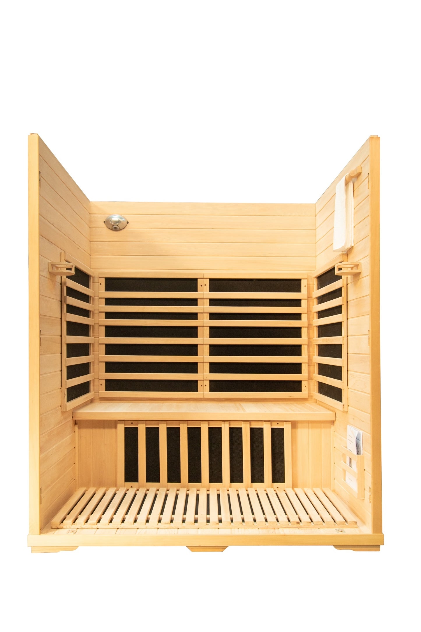 3 Person Luxury Carbon Fibre Infrared Sauna 8 Heating Panel