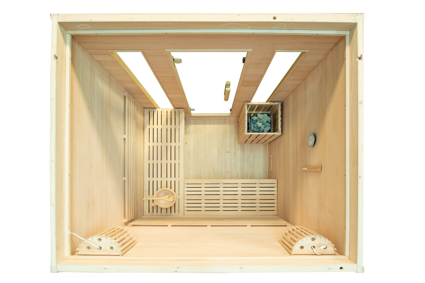 4 Person Indoor Traditional Steam Sauna 004S