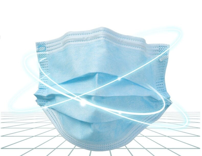 60 Pack 3-PLY Protective Disposable Face Mask (Free Shipping)