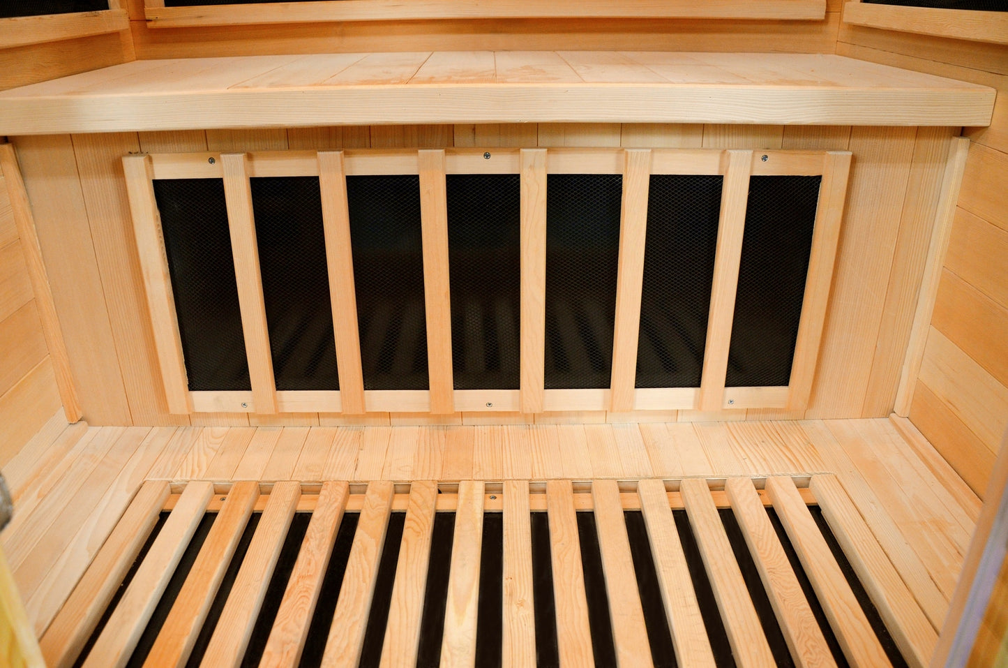 Greenland Luxury Carbon Fibre Infrared 2 Person Sauna 8 Heating Panels 1920W
