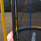 6ft Rainbow Mini Trampoline & Enclosure Set For Indoor and Outdoor