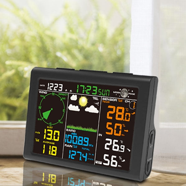 Solar WiFi Wireless Weather Station with Display